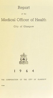 Cover of: [Report 1964] by Glasgow (Scotland)