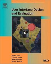 Cover of: User Interface Design and Evaluation (The Morgan Kaufmann Series in Interactive Technologies) (Interactive Technologies) by Debbie Stone, Caroline Jarrett, Mark Woodroffe, Shailey Minocha