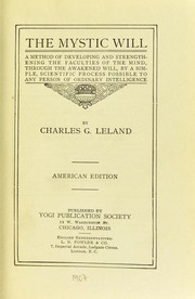 Cover of: The Mystic Will by Charles Godfrey Leland