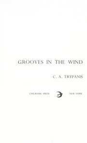 Cover of: Grooves in the wind | C. A. Trypanis
