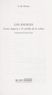 Cover of: Los Angeles: gente, lugares y el castillo de la colina