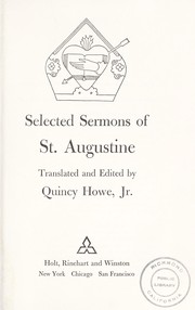 Cover of: Selected sermons.