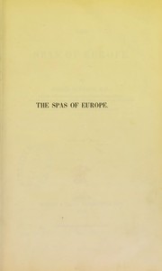 Cover of: The spas of Europe by Julius Althaus