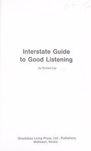 Cover of: Interstate Guide to Good Listening