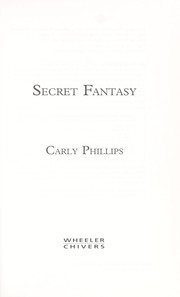 Cover of: Secret fantasy