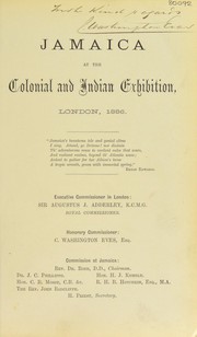 Cover of: Jamaica at the Colonial and Indian Exhibition, London, 1886