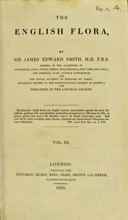 Cover of: The English flora