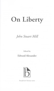Cover of: On liberty [electronic resource] by 