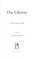 Cover of: On liberty [electronic resource]