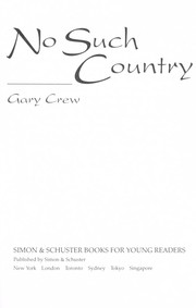 No such country by Gary Crew