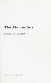 Cover of: The elementals