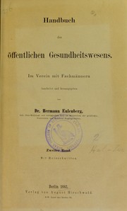 Cover of: Handbuch des ©œffentlichen Gesundheitswesens. Im Verein mit Fachm©Þnnern bearbeitet und herausgegeben