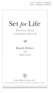 Cover of: Set for life by Bambi Holzer