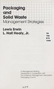 Cover of: Packaging and solid waste : management strategies by 