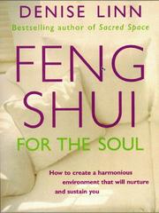 Cover of: Feng Shui for the Soul (Feng Shui)
