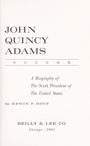 Cover of: John Quincy Adams.