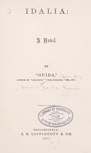 Cover of: Idalia: a novel