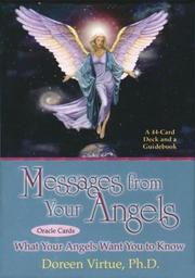 Cover of: Messages From Your Angels Cards (Large Card Decks)