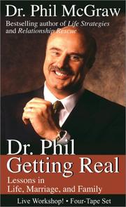 Cover of: Dr. Phil Getting Real by Phil McGraw