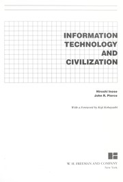 Cover of: Information technology and civilization