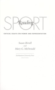 Cover of: Reading sport: critical essays on power and representation