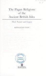 Cover of: The pagan religions of the ancient British Isles by Ronald Hutton