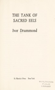 The tank of sacred eels