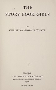 Cover of: The story book girls