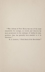 Cover of: The defense of Fort Henry: A story of Wheeling creek in 1777