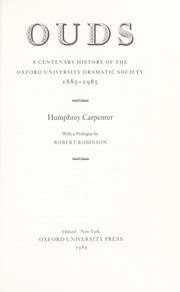 Cover of: OUDS by Humphrey Carpenter