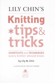 Cover of: Lily Chin's knitting tips & tricks