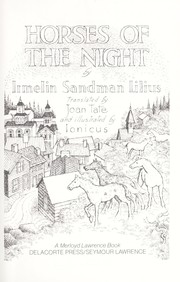 Cover of: Horses of the night