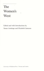 Cover of: The Women's West