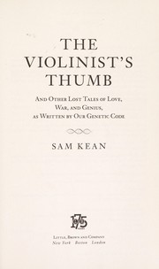 Cover of: The violinist's thumb