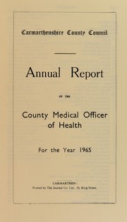 Cover of: [Report 1965]