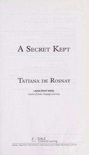 Cover of: A secret kept