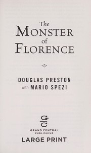 Cover of: The Monster of Florence by Douglas Preston