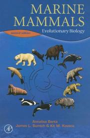 Cover of: Marine Mammals by Annalisa Berta, James L. Sumich, Kit M. Kovacs