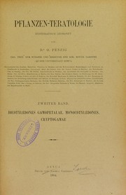 Cover of: Pflanzen-teratologie systematisch geordnet