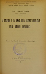 La posizione e la forma della cicatrice ombelicale nella diagnosi ginecologica by Romolo Costa