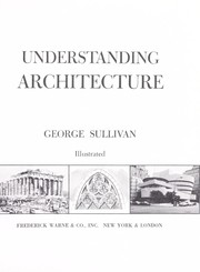 Cover of: Understanding architecture.