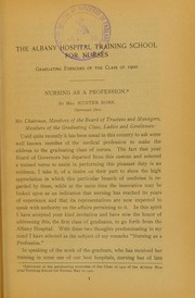 Cover of: Graduating exercises of the class of 1900