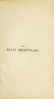 Cover of: The Malay archipelago