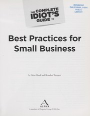 The complete idiot's guide to best practices for small business