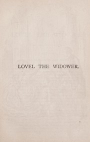 Cover of: Lovel: the widower