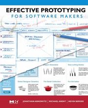 Cover of: Effective Prototyping for Software Makers (Interactive Technologies) by Jonathan Arnowitz, Michael Arent, Nevin Berger, Jonathan Arnowitz, Michael Arent, Nevin Berger