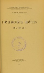Cover of: Pioneumoquistes hid©Łticos del higado