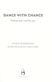 Cover of: Dance with chance by Spyros G. Makridakis
