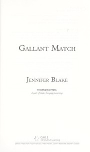 Gallant Match by Jennifer Blake