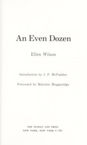 An even dozen by Ellen M. Wilson